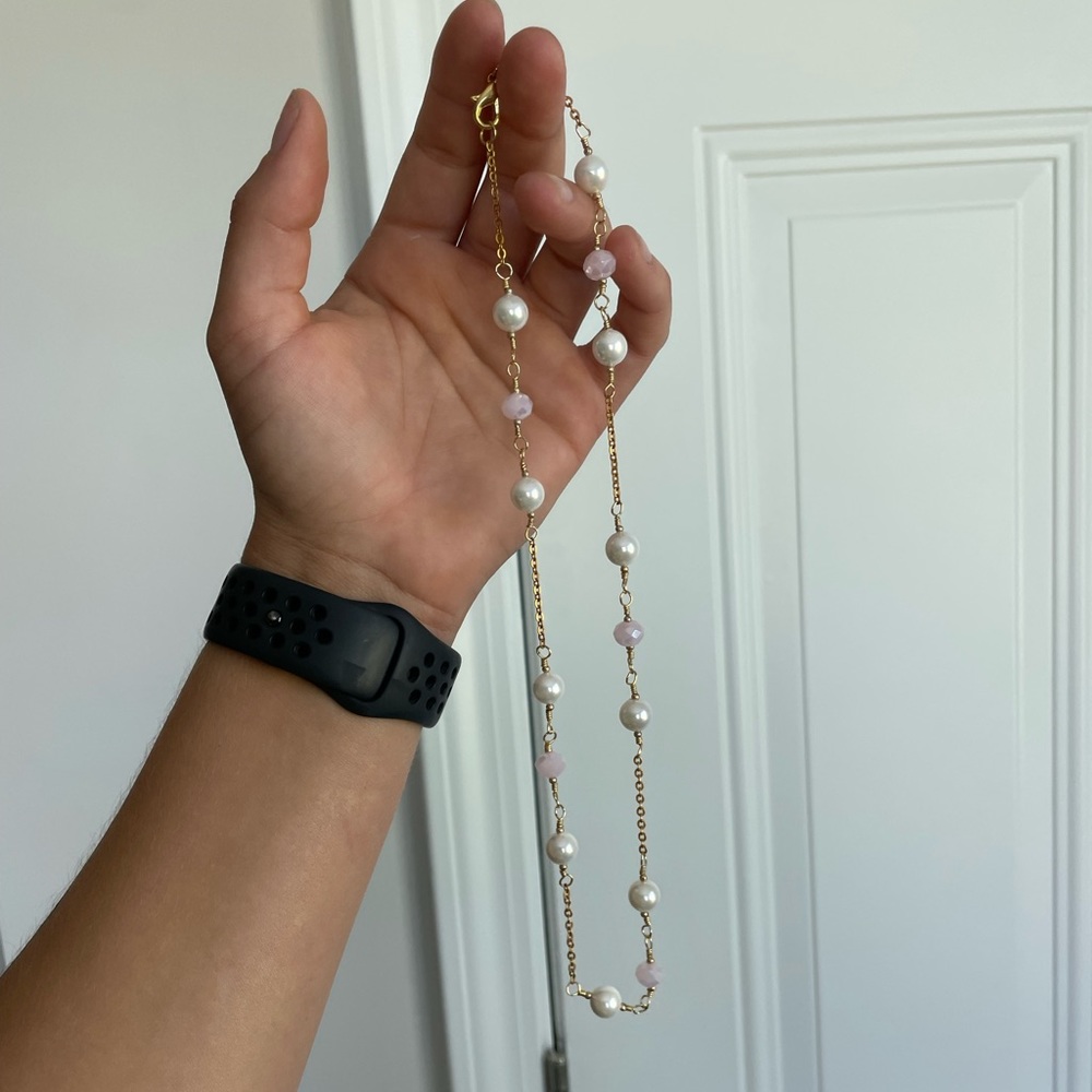 Pearl and Gemstone Necklace
